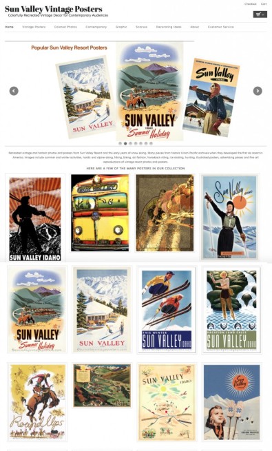Sun Valley Vintage Posters